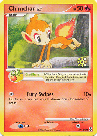 Chimchar (57/100) [Countdown Calendar Promos] | Mindsight Gaming