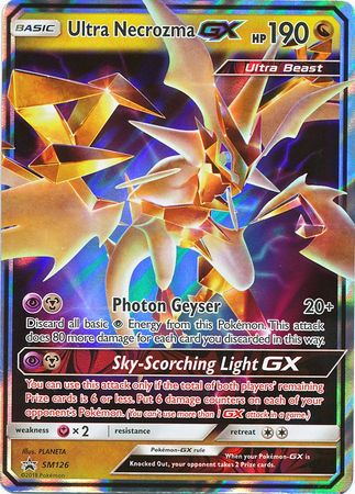 Ultra Necrozma GX (SM126) (Jumbo Card) [Sun & Moon: Black Star Promos] | Mindsight Gaming