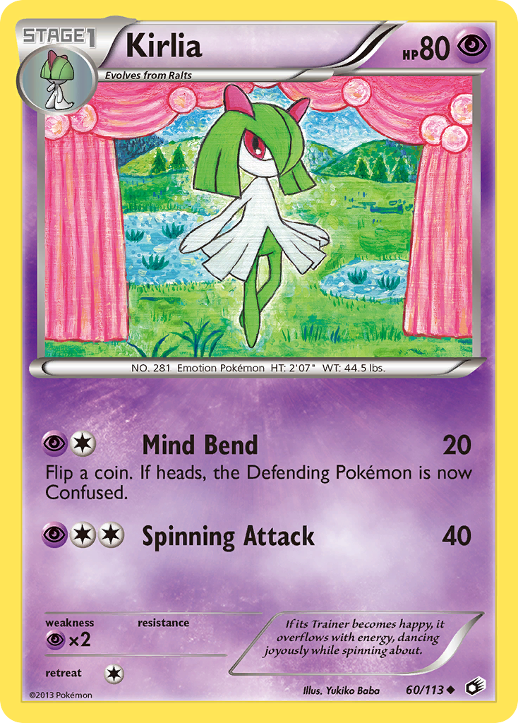 Kirlia (60/113) [Black & White: Legendary Treasures] | Mindsight Gaming