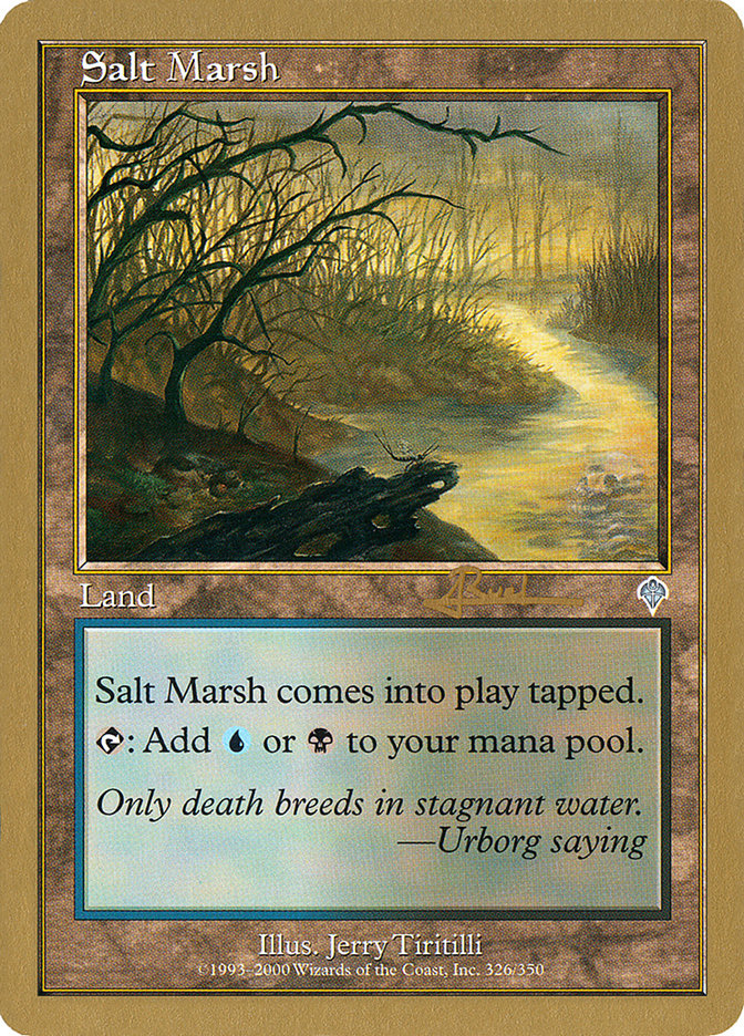 Salt Marsh (Antoine Ruel) [World Championship Decks 2001] | Mindsight Gaming