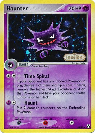 Haunter (35/92) (Stamped) [EX: Legend Maker] | Mindsight Gaming