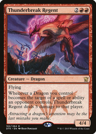 Thunderbreak Regent [Dragons of Tarkir] | Mindsight Gaming