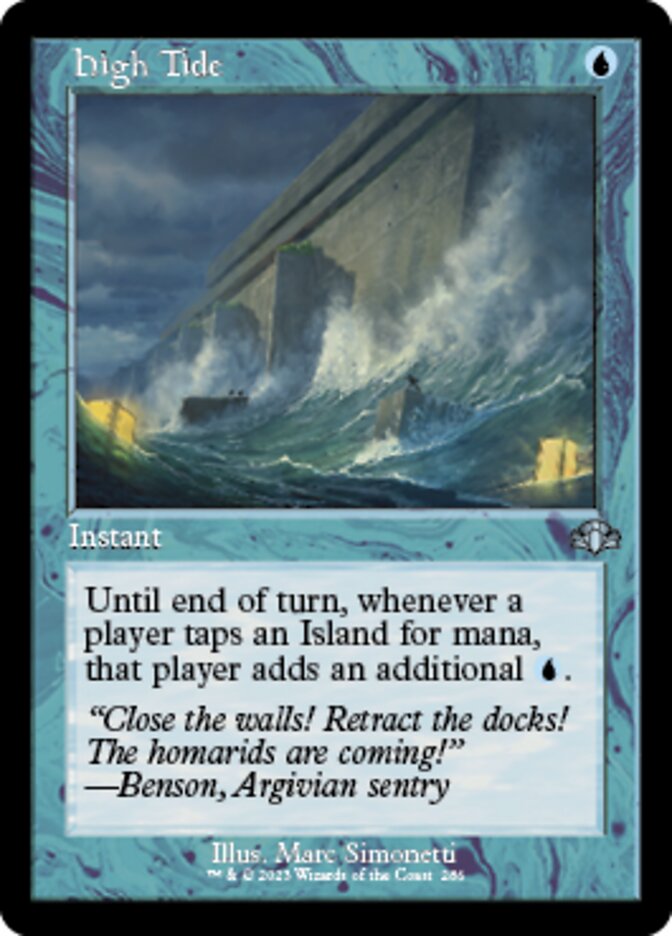 High Tide (Retro) [Dominaria Remastered] | Mindsight Gaming