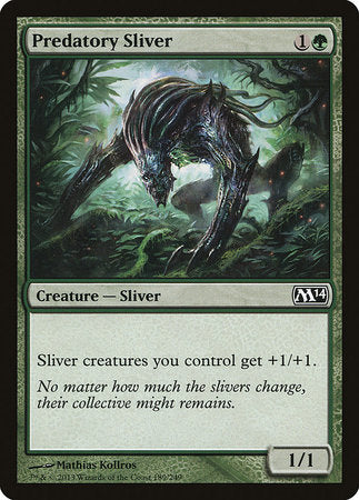 Predatory Sliver [Magic 2014] | Mindsight Gaming