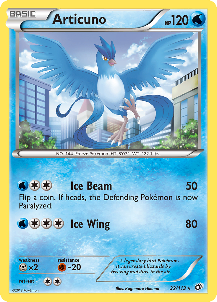 Articuno (32/113) [Black & White: Legendary Treasures] | Mindsight Gaming