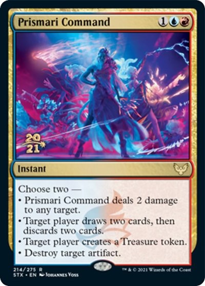 Prismari Command [Strixhaven: School of Mages Prerelease Promos] | Mindsight Gaming