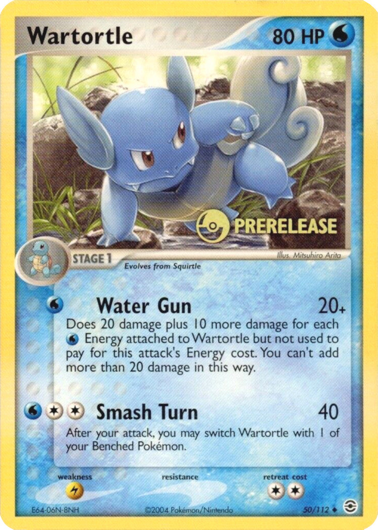 Wartortle (50/112) (Prerelease) [EX: FireRed & LeafGreen] | Mindsight Gaming