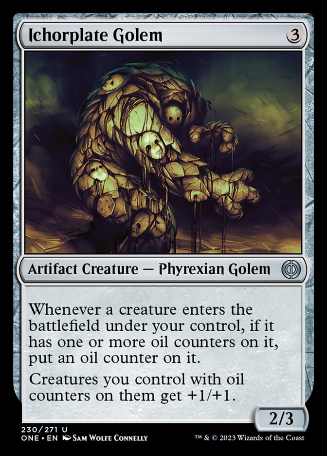 Ichorplate Golem [Phyrexia: All Will Be One] | Mindsight Gaming