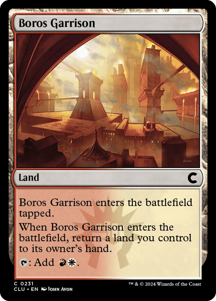 Boros Garrison [Ravnica: Clue Edition] | Mindsight Gaming