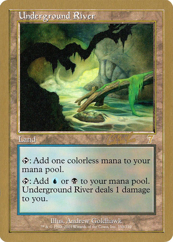 Underground River (Carlos Romao) [World Championship Decks 2002] | Mindsight Gaming