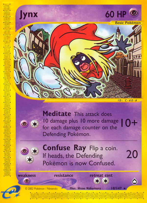 Jynx (18/147) [Aquapolis] | Mindsight Gaming