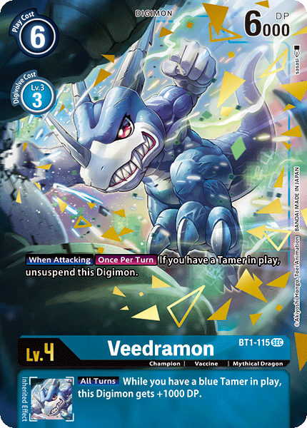 Veedramon [BT1-115] (Alternate Art) [Release Special Booster Ver.1.0] | Mindsight Gaming