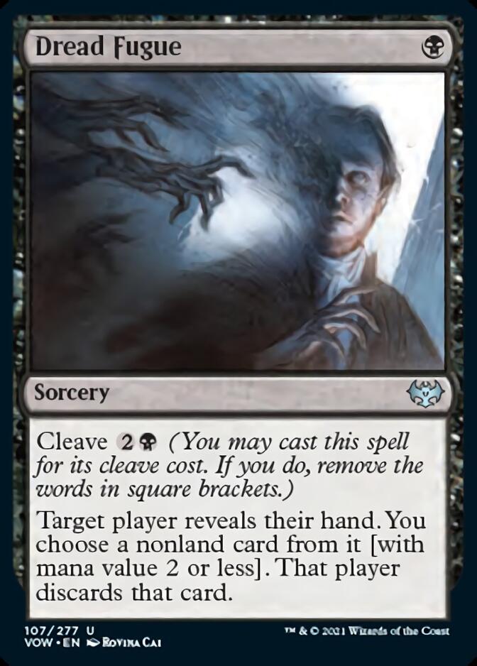 Dread Fugue [Innistrad: Crimson Vow] | Mindsight Gaming