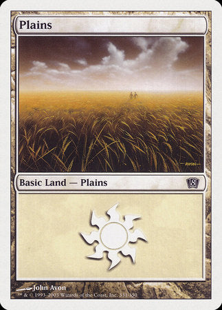 Plains (331) [Eighth Edition] | Mindsight Gaming