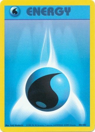 Water Energy (102/102) [Base Set Unlimited] | Mindsight Gaming