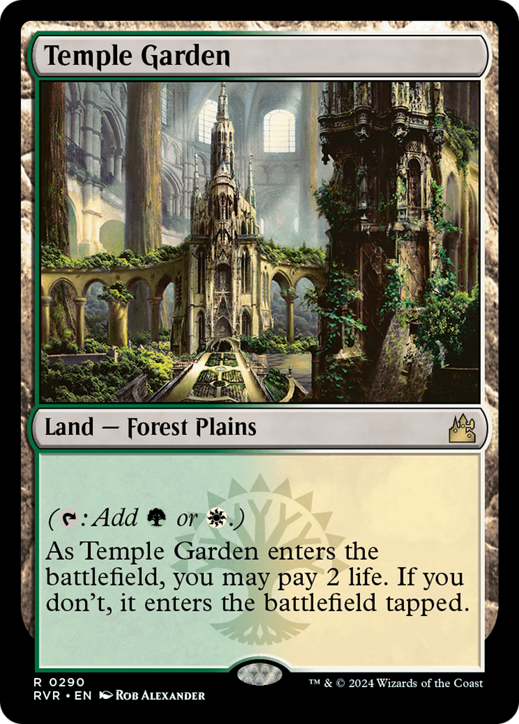 Temple Garden [Ravnica Remastered] | Mindsight Gaming