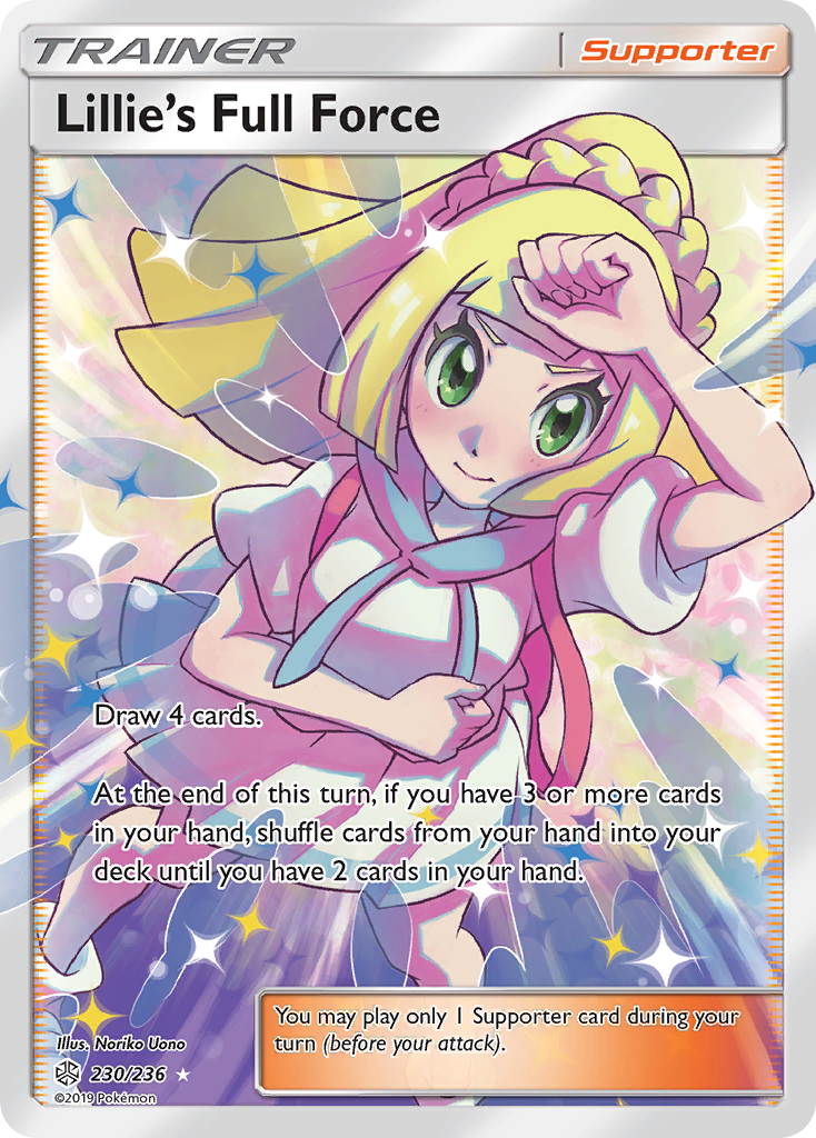 Lillie's Full Force (230/236) [Sun & Moon: Cosmic Eclipse] | Mindsight Gaming