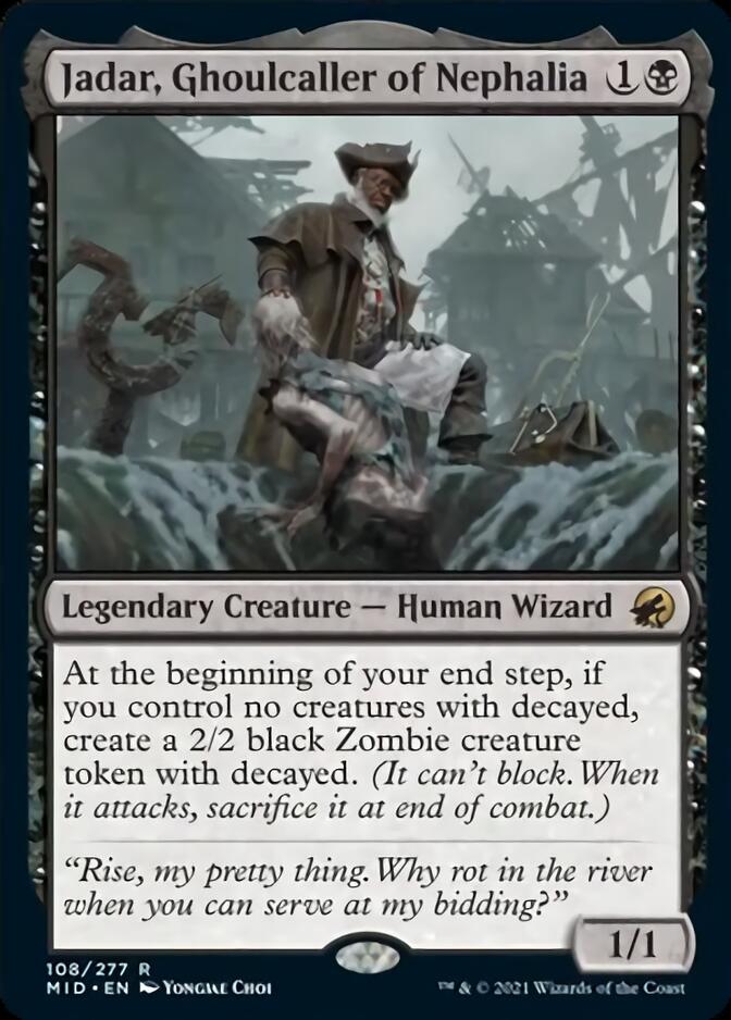 Jadar, Ghoulcaller of Nephalia [Innistrad: Midnight Hunt] | Mindsight Gaming