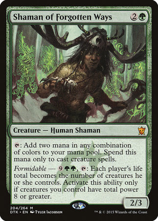 Shaman of Forgotten Ways [Dragons of Tarkir] | Mindsight Gaming