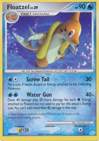 Floatzel (2/12) [Diamond & Pearl: Trainer Kit - Manaphy] | Mindsight Gaming