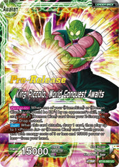 King Piccolo // King Piccolo, World Conquest Awaits (BT18-060) [Dawn of the Z-Legends Prerelease Promos] | Mindsight Gaming