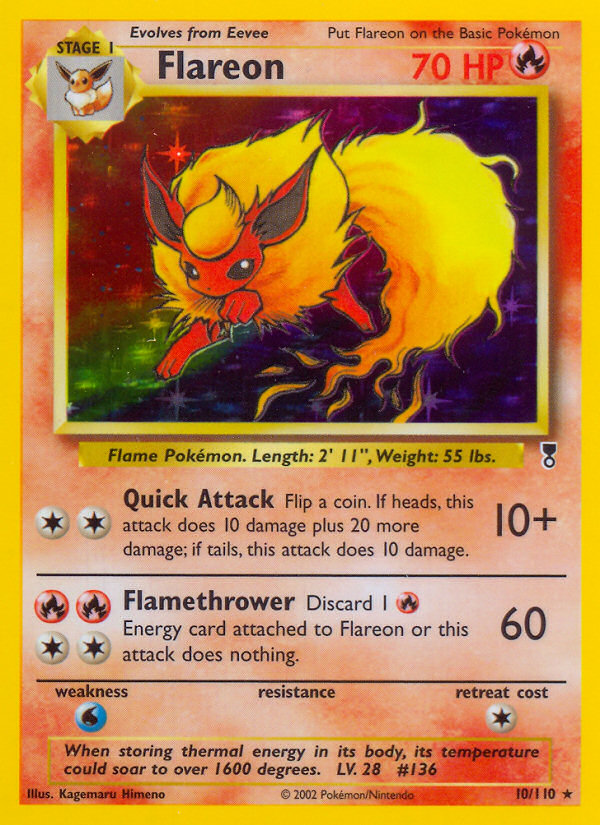 Flareon (10/110) [Legendary Collection] | Mindsight Gaming