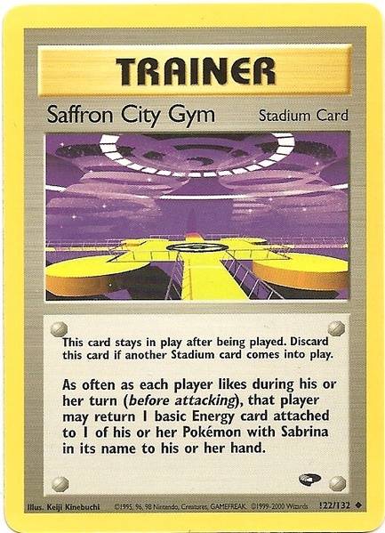 Saffron City Gym (122/132) [Gym Challenge Unlimited] | Mindsight Gaming