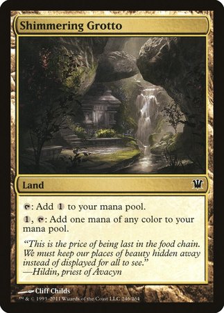 Shimmering Grotto [Innistrad] | Mindsight Gaming