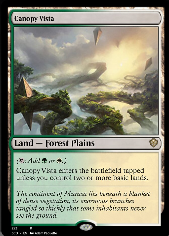 Canopy Vista [Starter Commander Decks] | Mindsight Gaming