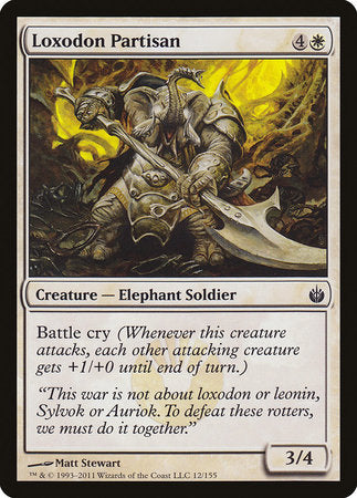 Loxodon Partisan [Mirrodin Besieged] | Mindsight Gaming