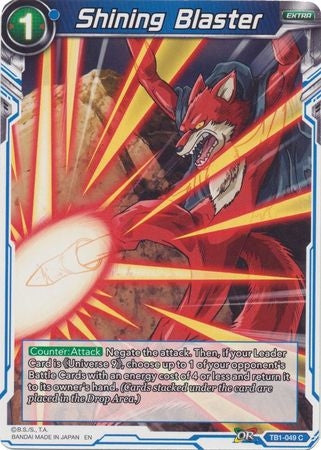 Shining Blaster (Reprint) (TB1-049) [Battle Evolution Booster] | Mindsight Gaming