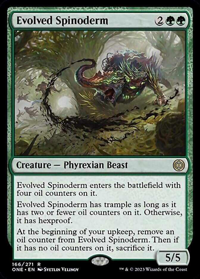 Evolved Spinoderm [Phyrexia: All Will Be One] | Mindsight Gaming