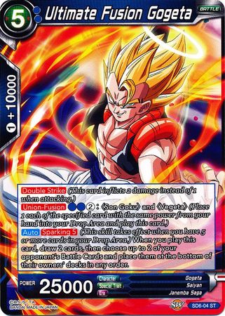 Ultimate Fusion Gogeta (Starter Deck - Resurrected Fusion) (SD6-04) [Miraculous Revival] | Mindsight Gaming