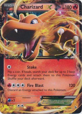 Charizard EX (11/106) (Jumbo Card) [XY: Flashfire] | Mindsight Gaming