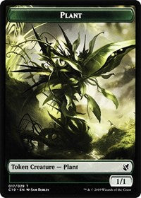 Plant // Morph Double-sided Token [Commander 2019 Tokens] | Mindsight Gaming