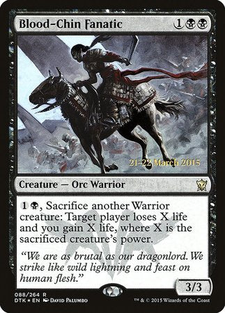 Blood-Chin Fanatic [Dragons of Tarkir Promos] | Mindsight Gaming