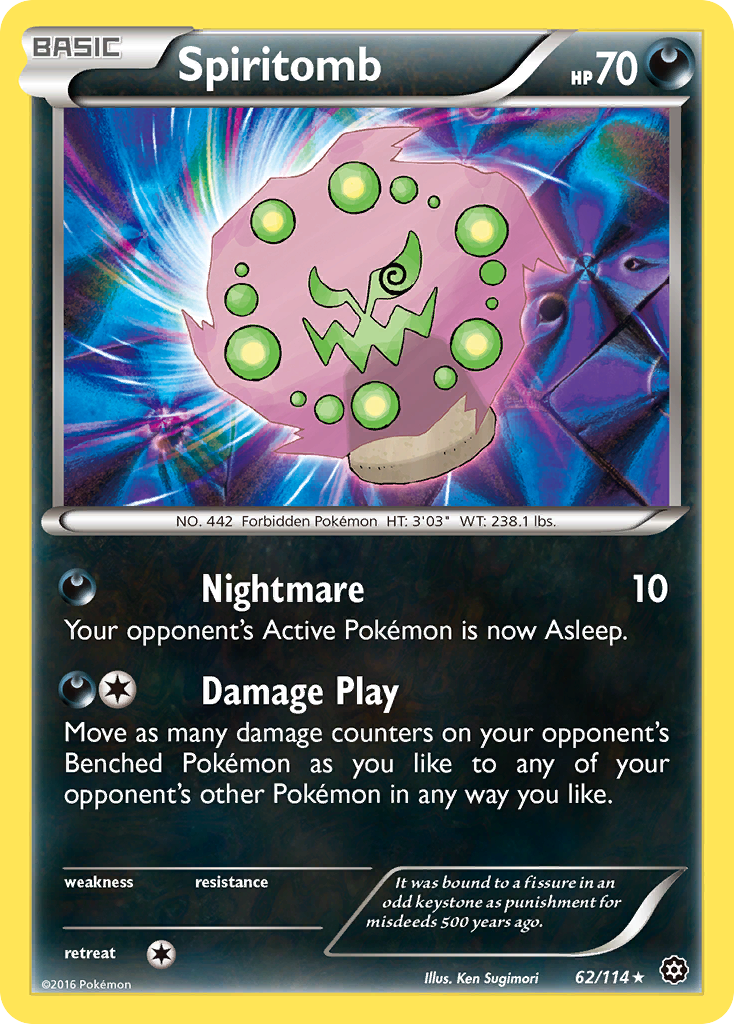 Spiritomb (62/114) [XY: Steam Siege] | Mindsight Gaming