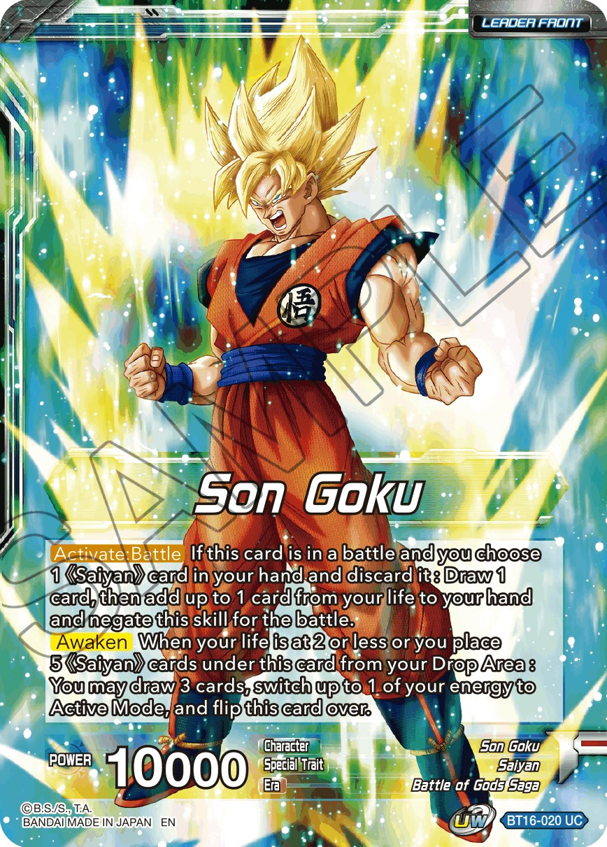 Son Goku // SSG Son Goku, Crimson Warrior (BT16-020) [Realm of the Gods Prerelease Promos] | Mindsight Gaming