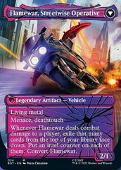 Flamewar, Brash Veteran // Flamewar, Streetwise Operative (Shattered Glass) [Universes Beyond: Transformers] | Mindsight Gaming