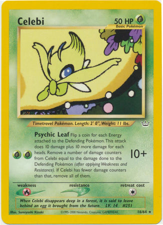 Celebi (16/64) [Neo Revelation Unlimited] | Mindsight Gaming