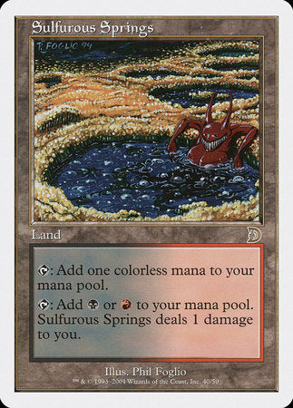 Sulfurous Springs [Deckmasters] | Mindsight Gaming