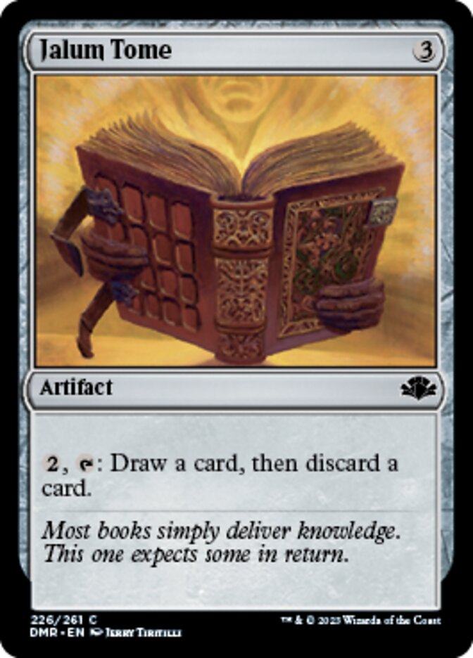 Jalum Tome [Dominaria Remastered] | Mindsight Gaming