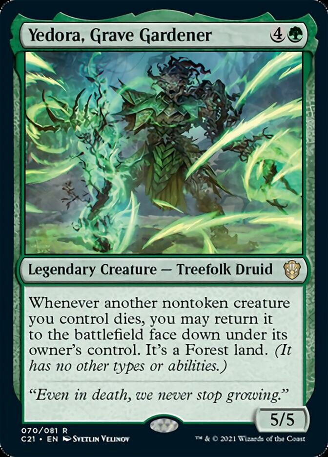 Yedora, Grave Gardener [Commander 2021] | Mindsight Gaming