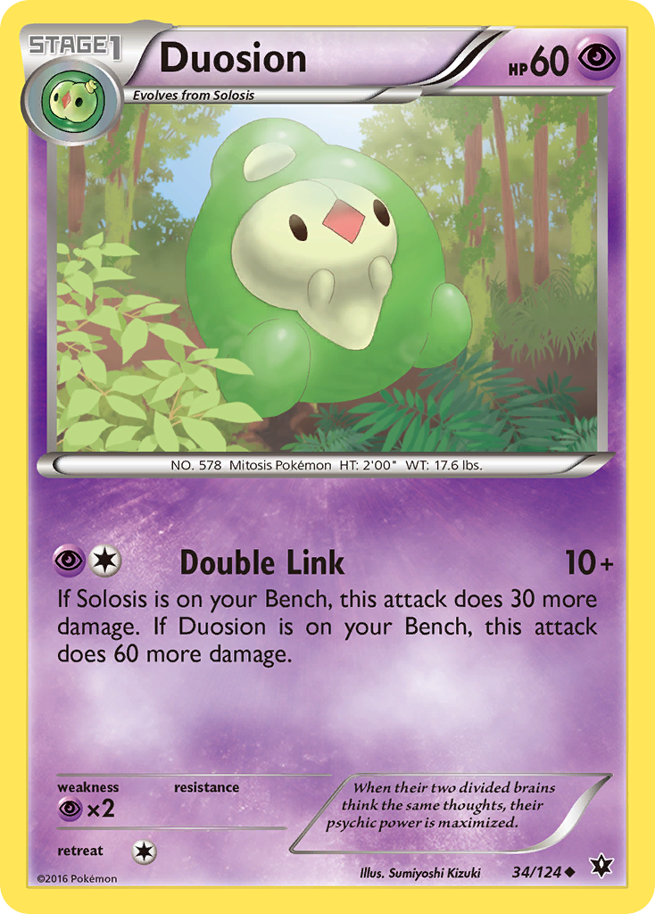 Duosion (34/124) [XY: Fates Collide] | Mindsight Gaming