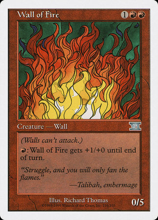 Wall of Fire [Classic Sixth Edition] | Mindsight Gaming