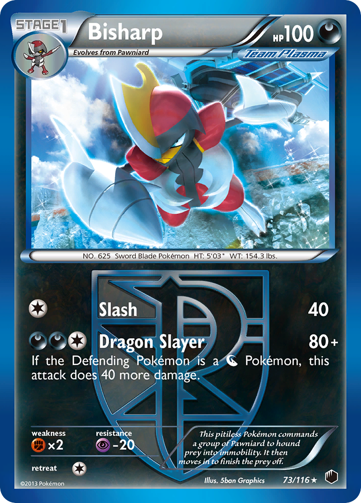 Bisharp (73/116) [Black & White: Plasma Freeze] | Mindsight Gaming