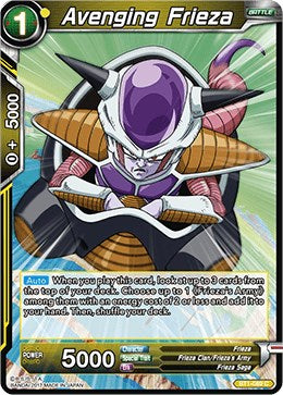 Avenging Frieza (BT1-089) [Galactic Battle] | Mindsight Gaming