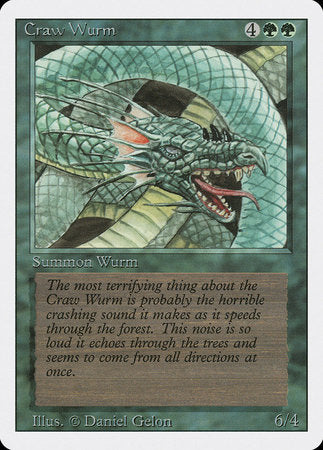 Craw Wurm [Revised Edition] | Mindsight Gaming