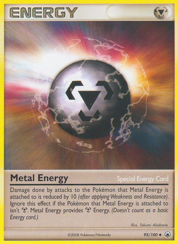 Metal Energy (95/100) [Diamond & Pearl: Majestic Dawn] | Mindsight Gaming