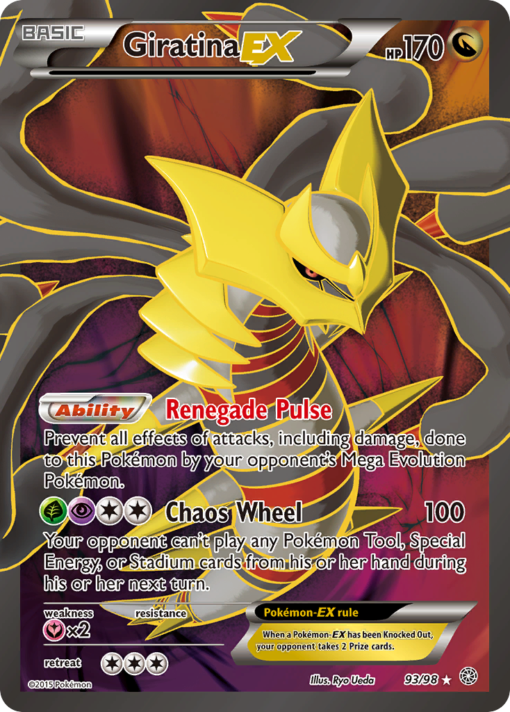 Giratina EX (93/98) [XY: Ancient Origins] | Mindsight Gaming